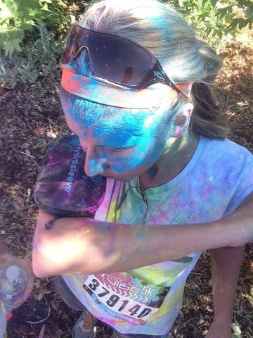Hydrosleeve in different colors: The Color Run