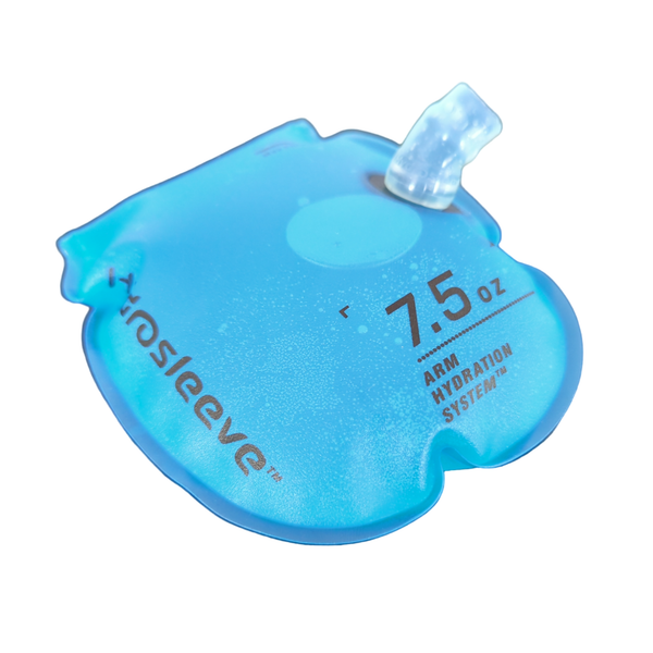 Hydrosleeve® Package  Hands-Free Armband Hydration System Ocean Blue